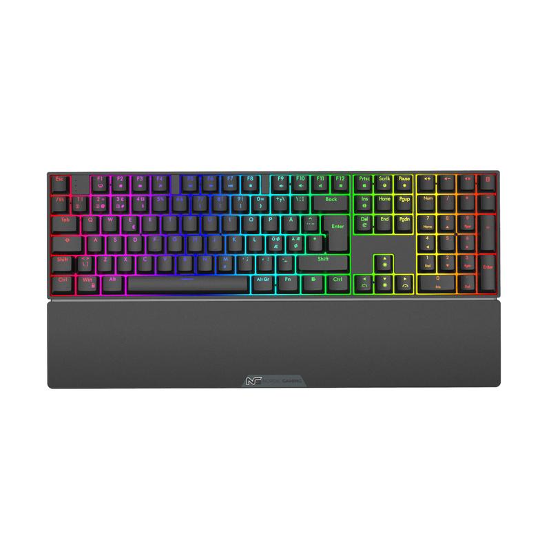 Nordic Operator Mechanical RGB Gaming Keyboard Nordic Layout