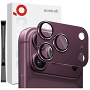 iPhone 18 Pro Max Northjo Full Protection Matte Metal and Tempered Glass Camera Lens Protector