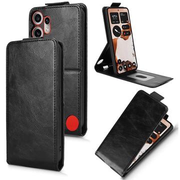 Nothing CMF Phone 2 Pro Vertical Flip Case with Stand - Black