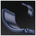 Nothing Phone (1) Brushed TPU Case - Carbon Fiber - Blue