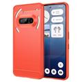 Nothing Phone (3a) Brushed TPU Case - Carbon Fiber