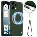 Nothing Phone (3a) Lite Liquid Silicone Case - MagSafe Compatible - Dark Green