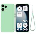 Nothing Phone (3a) Lite Liquid Silicone Case with Hand Strap - Green