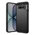 Nothing Phone (4a) Brushed TPU Case - Carbon Fiber