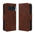 Nothing Phone (4a) Cardholder Wallet Case - Brown