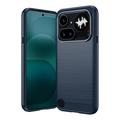 Nothing Phone (4a) Pro Brushed TPU Case - Carbon Fiber - Blue