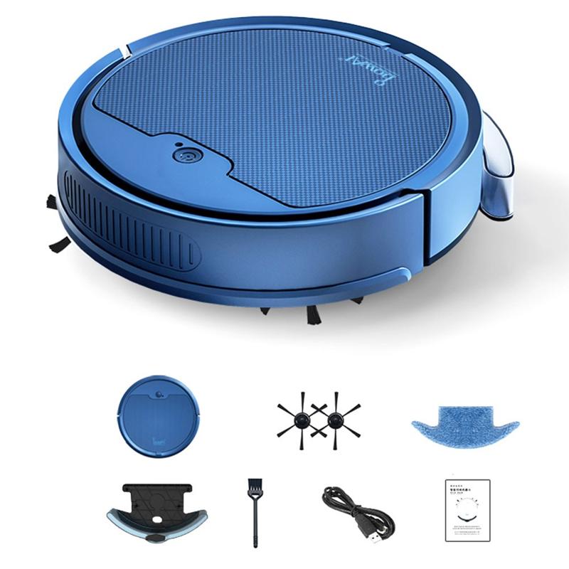 BowAI OB8s Max Smart Robot Vacuum Cleaner 2000Pa, 7.7W Blue