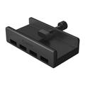 ORICO MH4PU Clamp-Mounted USB Hub - 4x USB 3.0 - Black
