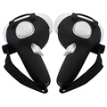 Oculus Quest 2 Sweatproof Grip Covers with Strap - Black