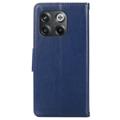 OnePlus 10T Wallet Case with Magnetic Closure - Blue