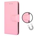 OnePlus 10T Wallet Case with Magnetic Closure - Pink