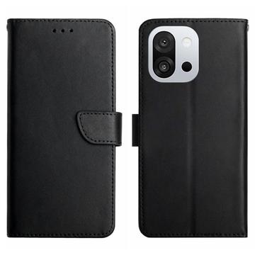 OnePlus 13T Wallet Leather Case with Kickstand - Black