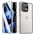 OnePlus 15 Magnetic Case with Tempered Glass - Silver