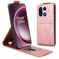 OnePlus 15 Vertical Flip Case with Stand - Rose Gold