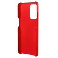 OnePlus 9 Rubberized Plastic Case - Red