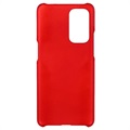 OnePlus 9 Rubberized Plastic Case - Red