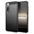 OnePlus Ace 5 Ultra/Nord 5 Brushed TPU Case - Carbon Fiber - Black