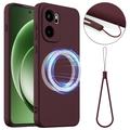 OnePlus Ace 6/Ace 6T/15R Liquid Silicone Case - MagSafe Compatible - Wine Red