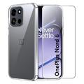 OnePlus N6 Saii 2-in-1 TPU Case & Tempered Glass Screen Protector - 9H