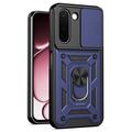 OnePlus N6x Rotary Ring Hybrid Case with Camera Shield - Blue