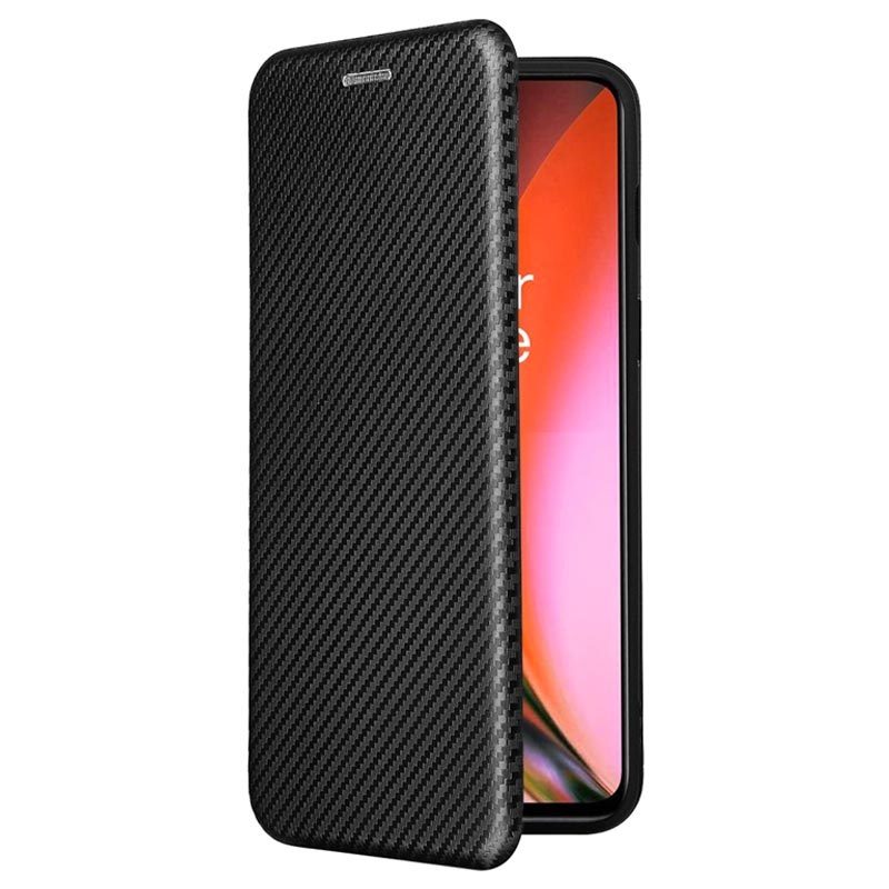 OnePlus Nord 2 5G Flip Case Carbon Fiber