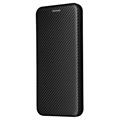 OnePlus Nord 2 5G Flip Case - Carbon Fiber - Black