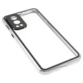 OnePlus Nord 2 5G Magnetic Case with Tempered Glass - Silver
