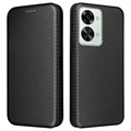 OnePlus Nord 2T Flip Case - Carbon Fiber - Black