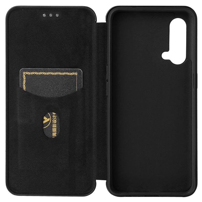 OnePlus Nord CE 5G Flip Case Carbon Fiber