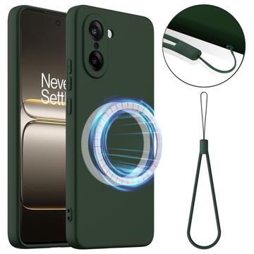OnePlus Nord CE5 Liquid Silicone Case - MagSafe Compatible - Dark Green
