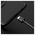 OnePlus Nord N10 5G Magnet Ring Grip / Kickstand Case - Black