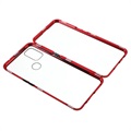 OnePlus Nord N10 5G Magnetic Case with Tempered Glass - Red