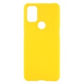 OnePlus Nord N10 5G Rubberized Plastic Case - Yellow