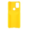 OnePlus Nord N10 5G Rubberized Plastic Case - Yellow