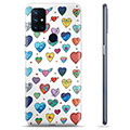 OnePlus Nord N10 5G TPU Case - Hearts