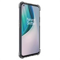 Imak Anti-scratch OnePlus Nord N100 TPU Case with Screen Protector - Black / Transparent