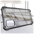 Imak Anti-scratch OnePlus Nord N100 TPU Case with Screen Protector - Black / Transparent