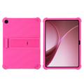 OnePlus Pad Go 2/Oppo Pad Air5 Silicone Case with Kickstand - Hot Pink