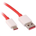 OnePlus USB Type-C Cable - Red / White