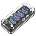 Orico F4U High-Speed Transparent USB 3.0 Hub
