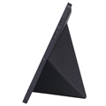 Origami Stand Samsung Galaxy Tab S7+/S8+ Folio Case - Black