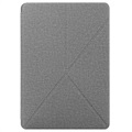 Origami Stand Samsung Galaxy Tab S7+/S8+ Folio Case - Grey