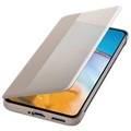 Huawei P40 Smart View Flip Case 51993705 - Khaki