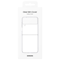 Samsung Galaxy Z Flip4 5G Clear Slim Cover EF-QF721CTEGWW - Transparent