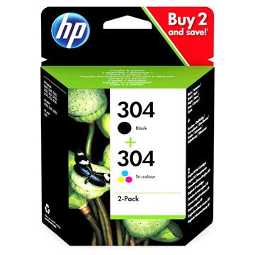 HP 304 Multipack Ink Cartridge 3JB05AE - 4 Colours