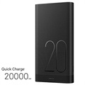 Huawei AP20Q Quick Charge Power Bank - 20000mAh - 2 x USB - Black