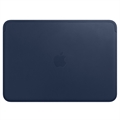 MacBook 12" 2015-2017 Apple Leather Sleeve MQG02ZM/A (Bulk Satisfactory) - Midnight Blue