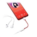 OnePlus USB-C / 3.5mm Cable Adapter - Bulk - Red / White