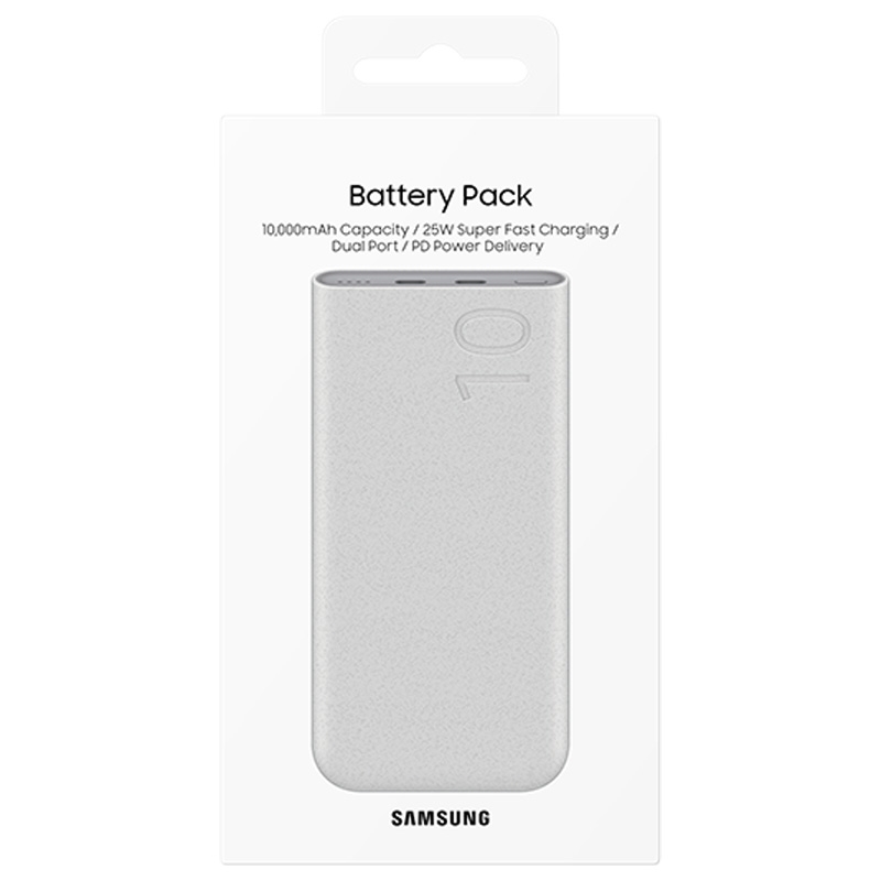 25W 10,000 mAh Battery Pack, Beige Mobile Accessories - EB-P3400XUEGUS