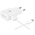 Samsung EP-TA20EW USB-C Fast Travel Charger - White